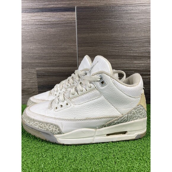 RARE?‎ Nike Air Jordan 3 III Retro 25th Anniversary Met Silver 398613-102 Sz 8 main image 11